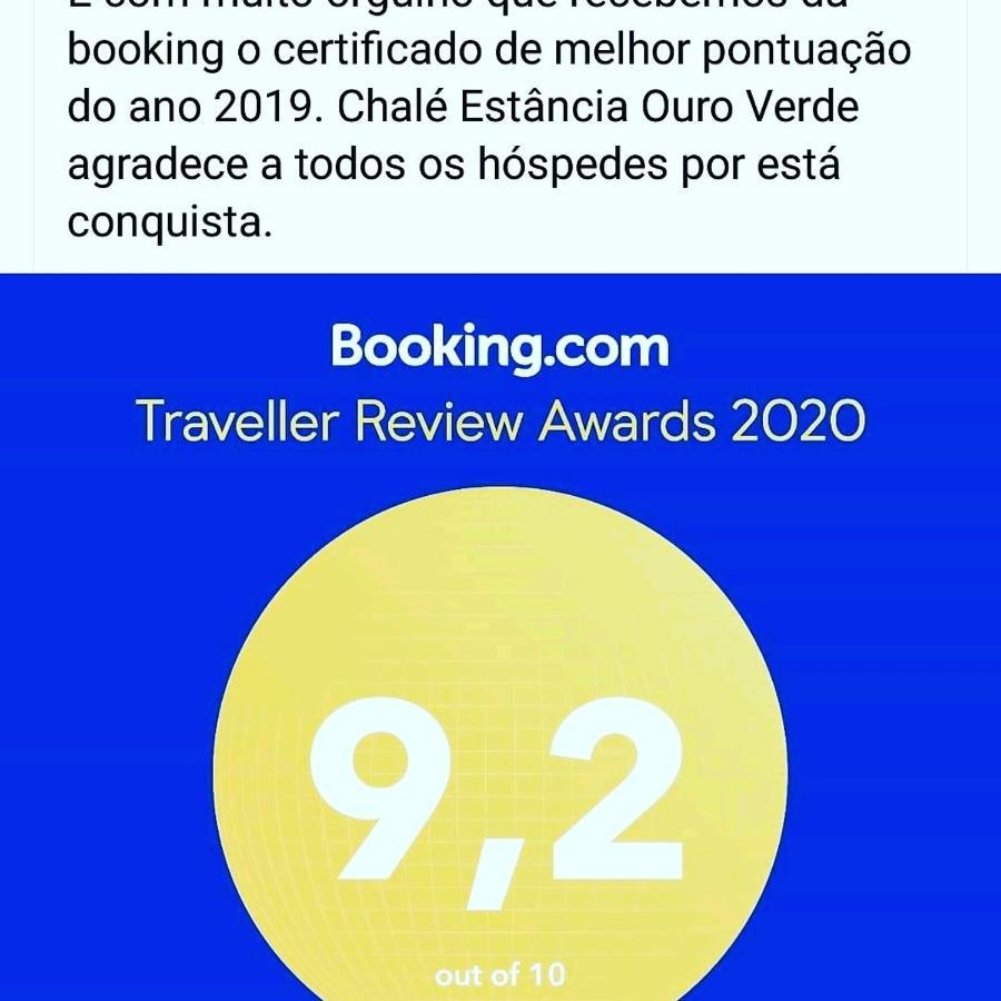 Chalé Estância Ouro Verde Lages Extérieur photo