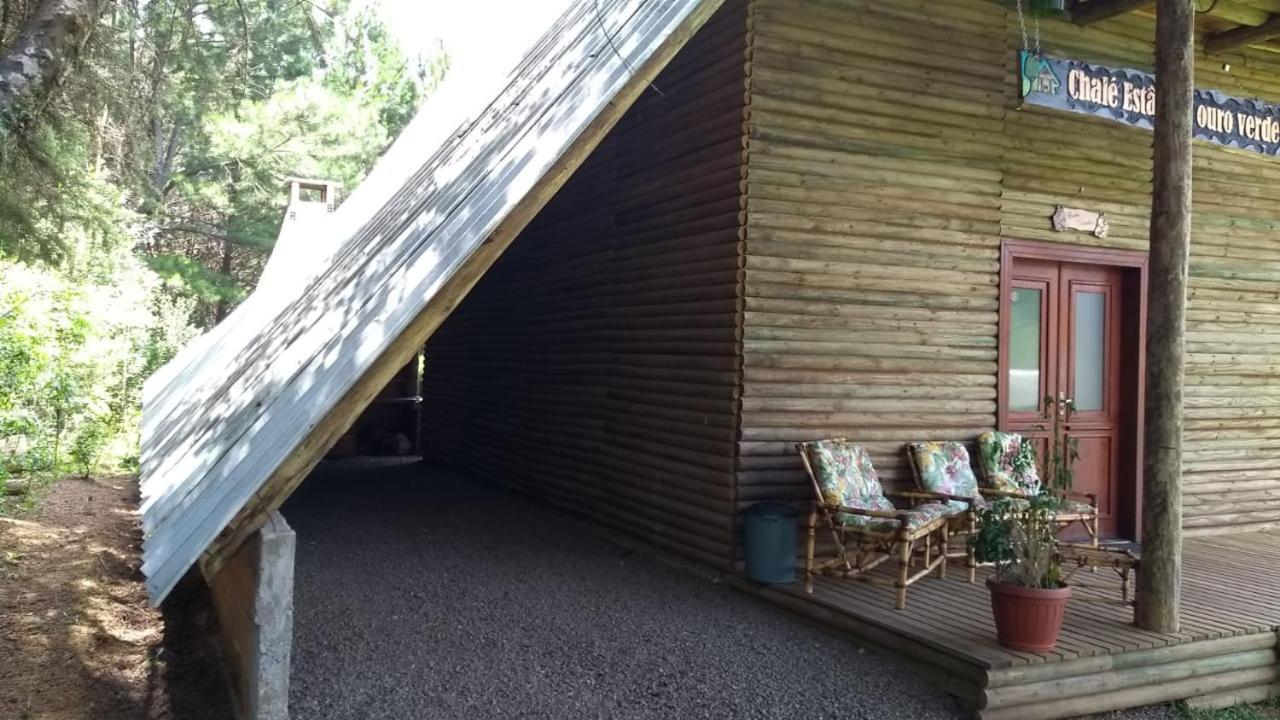 Chalé Estância Ouro Verde Lages Extérieur photo